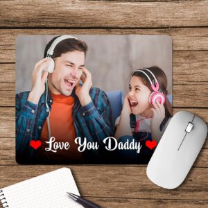 Custom Photo & Name Mouse Pad