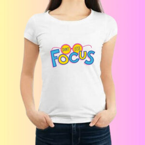 Focus Print Girl T-shirt